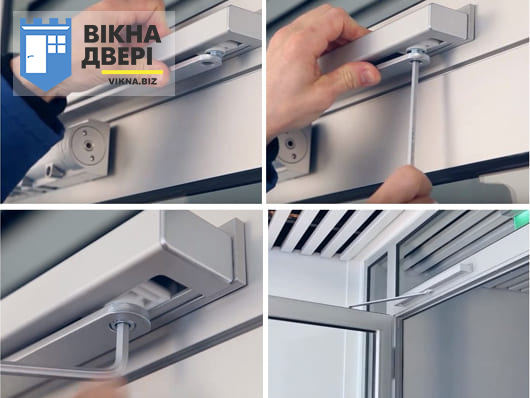 Доводчики для пластиковых дверей